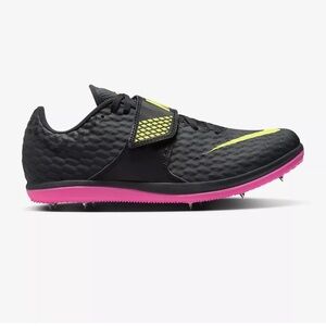 Nike Men’s 9.5 High Jump Elite Track & Field Black Jumping Spikes 806561-003 NEW